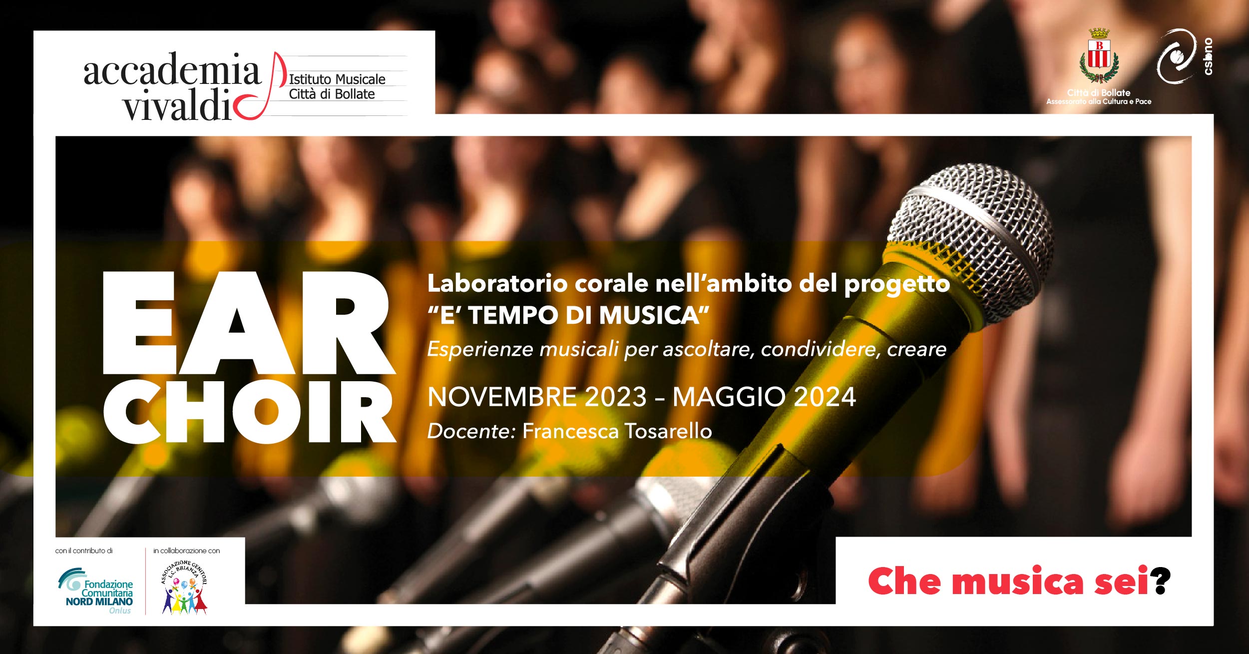 EAR CHOIR … un coro per i giovani