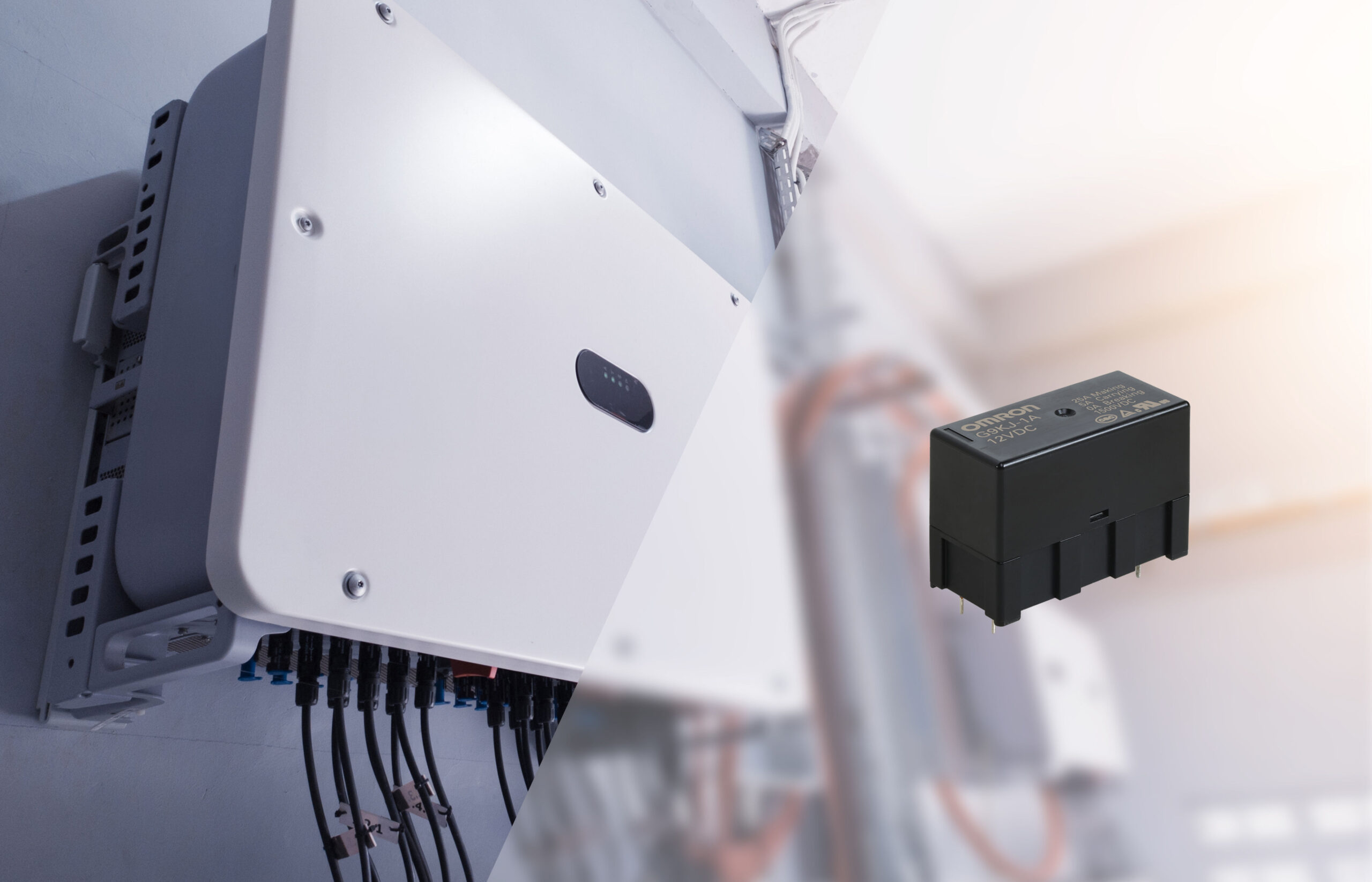 Con i relè per circuiti di precarica OMRON da 1500V si risparmia spazio e si riduce la BOM nei sistemi di accumulo energetico (ESS) e nelle stazioni di ricarica rapida per veicoli elettrici (EV)