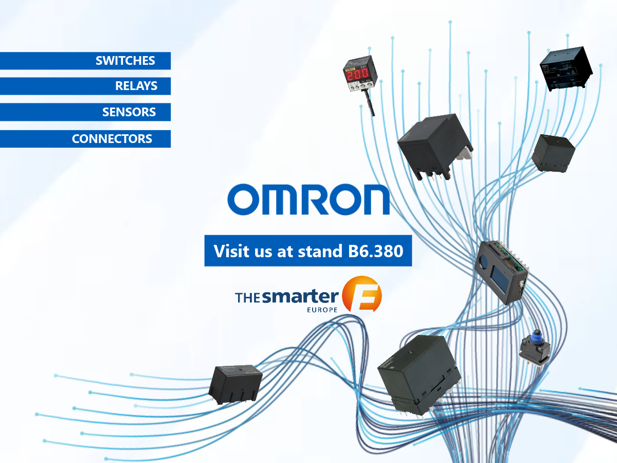 A The smarter E Europe 2026 OMRON presenta soluzioni di power-control per un’elettrificazione sicura ed efficiente